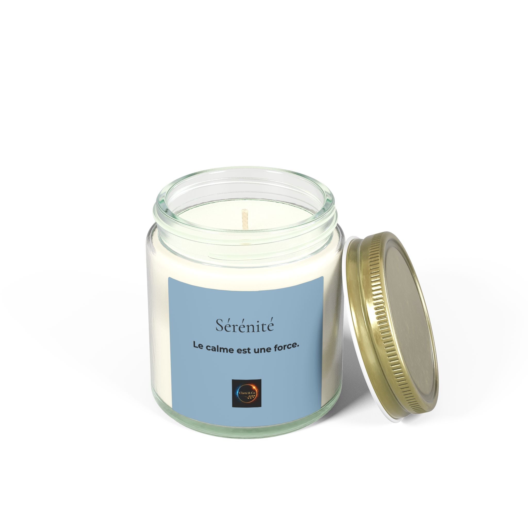 Bougie Sérénité - Parfum Musc Cachemire