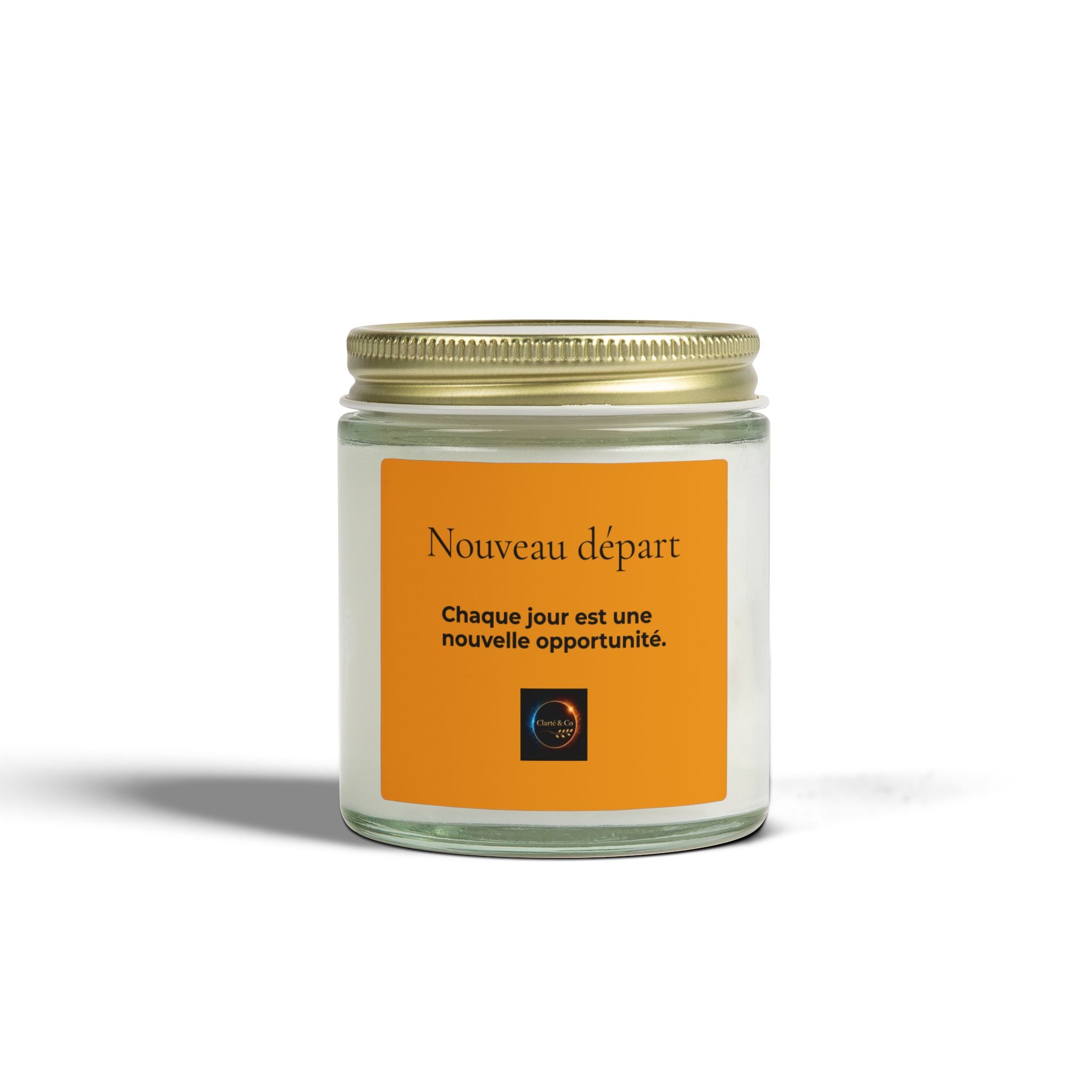 Bougie Nouveau départ - Parfum Mangue Coco