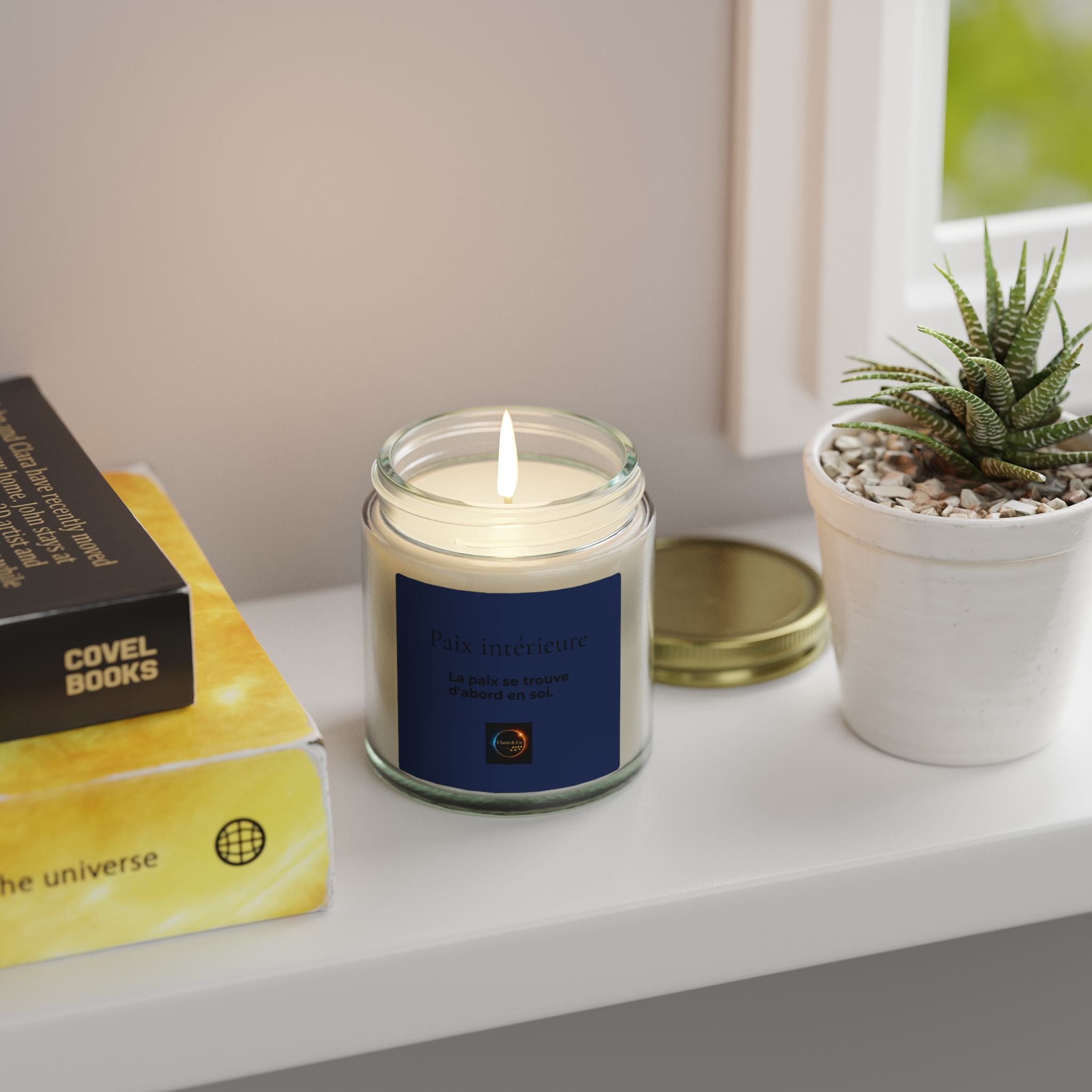 Bougie Paix intérieure - Parfum Bois de Plage
