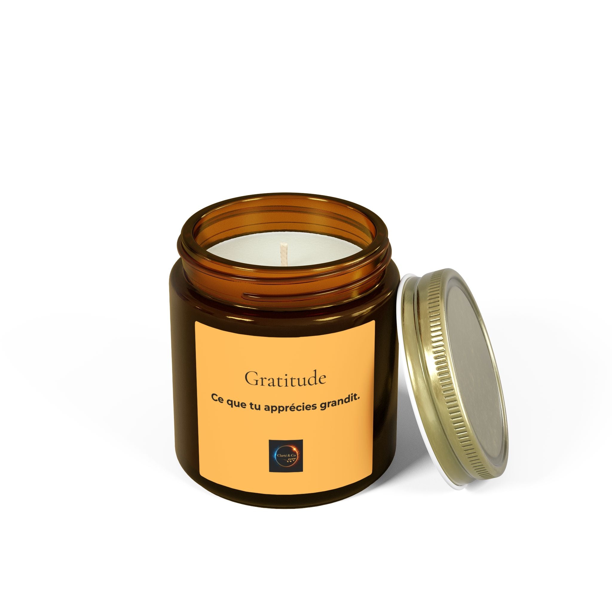 Bougie Gratitude - Parfum Vanille Mûre
