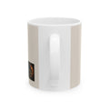 Tout commence en toi Ceramic Mug | French Inspirational Quote, Neutral Beige