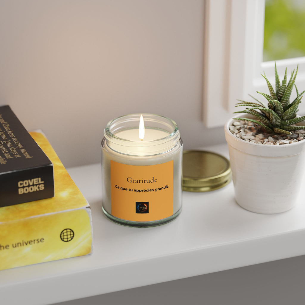 Bougie Gratitude - Parfum Vanille Mûre