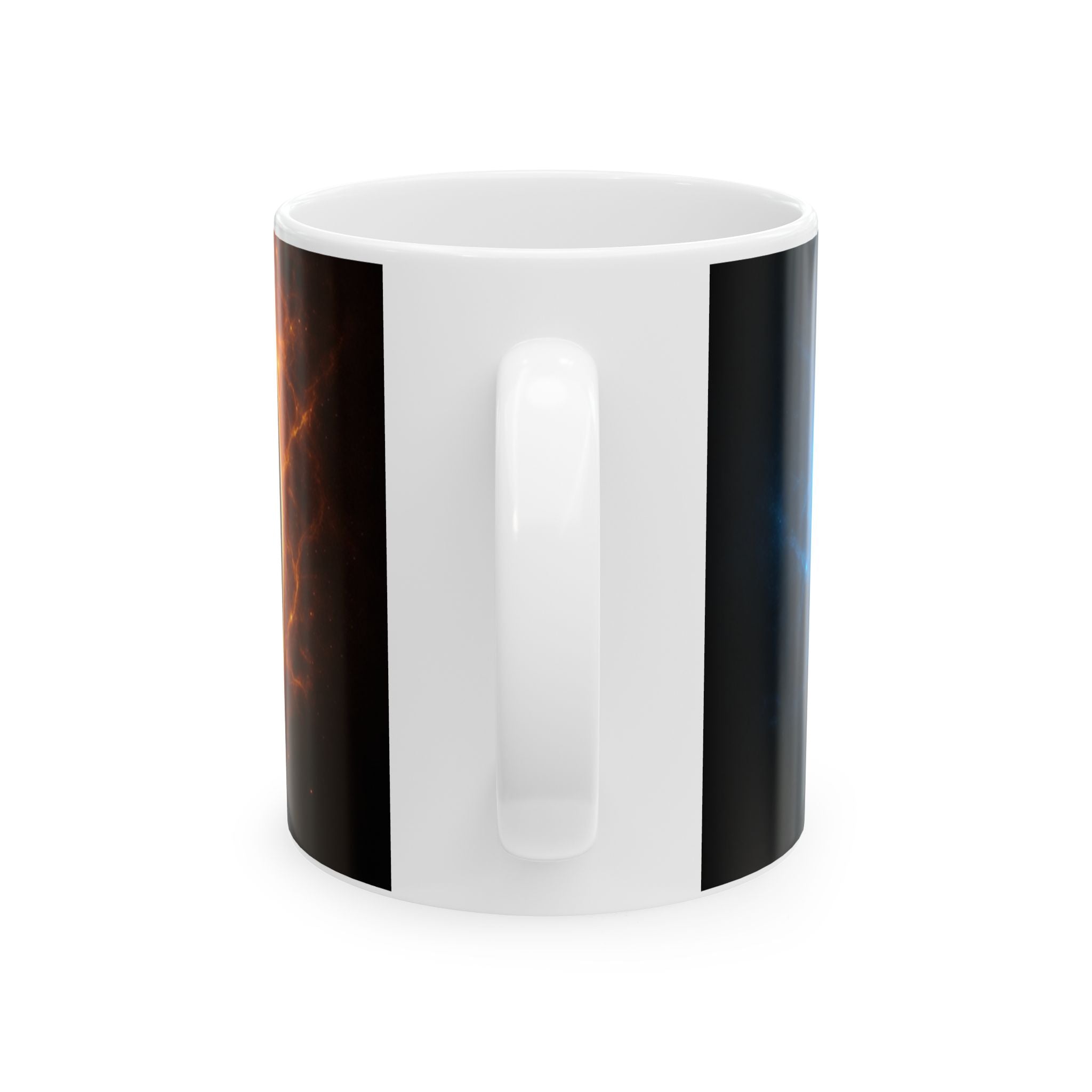 Gold Laurel Accent Clarté & Co Mug | Ceramic Coffee Cup