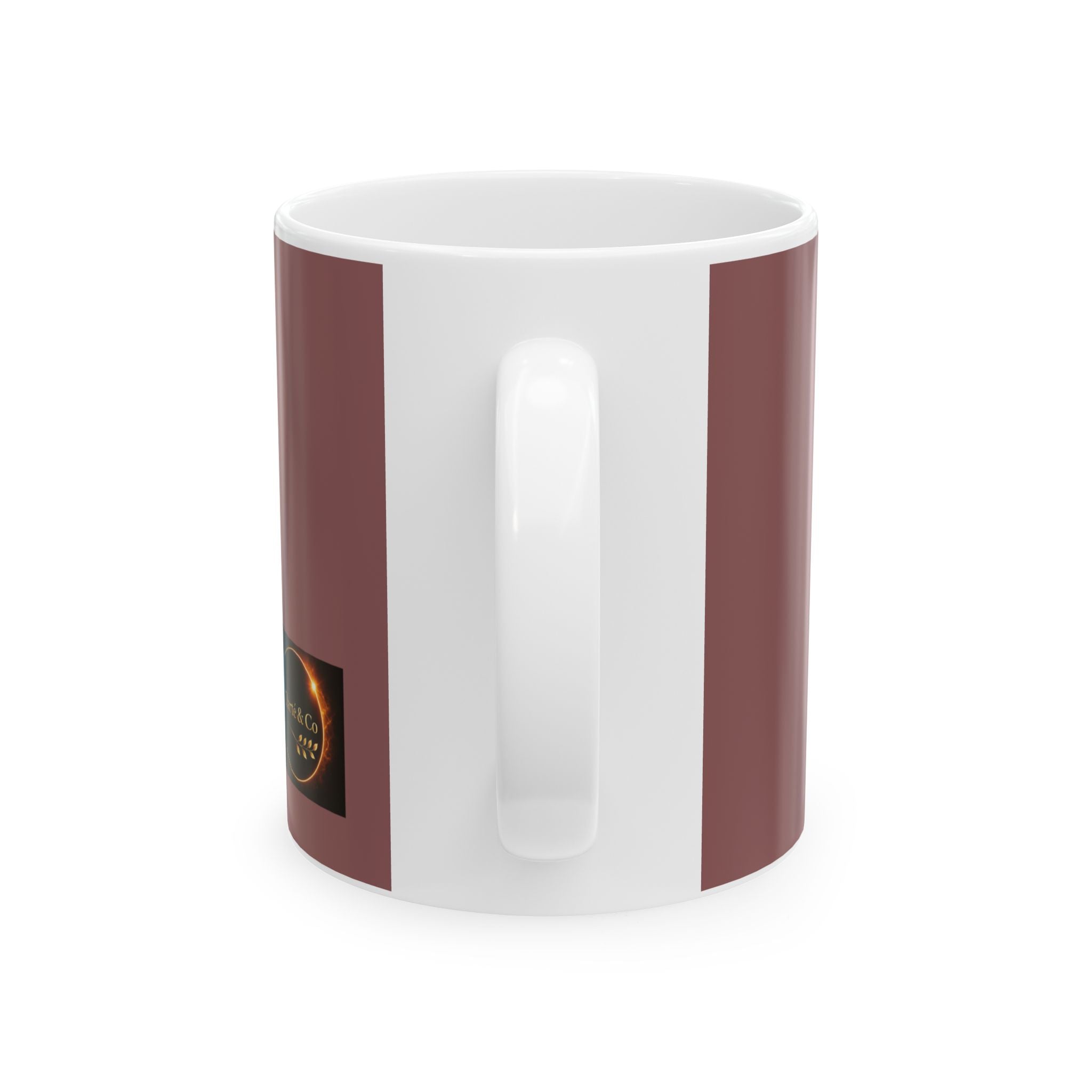 Aime avec le coeur Mug | French phrase ceramic coffee cup
