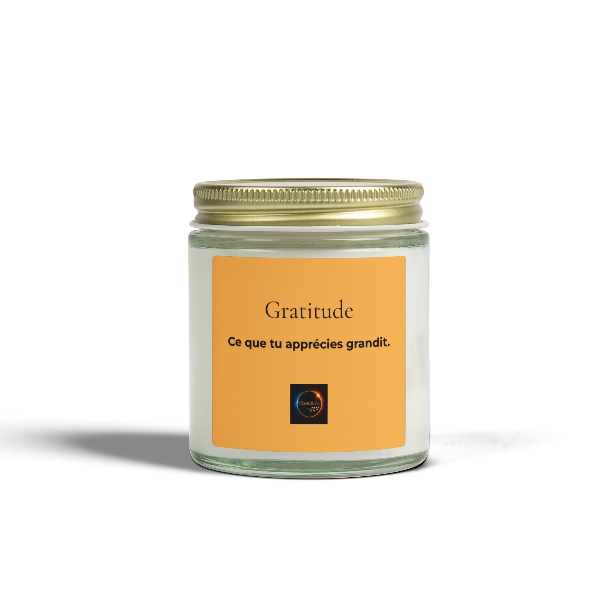 Bougie Gratitude - Parfum Vanille Mûre