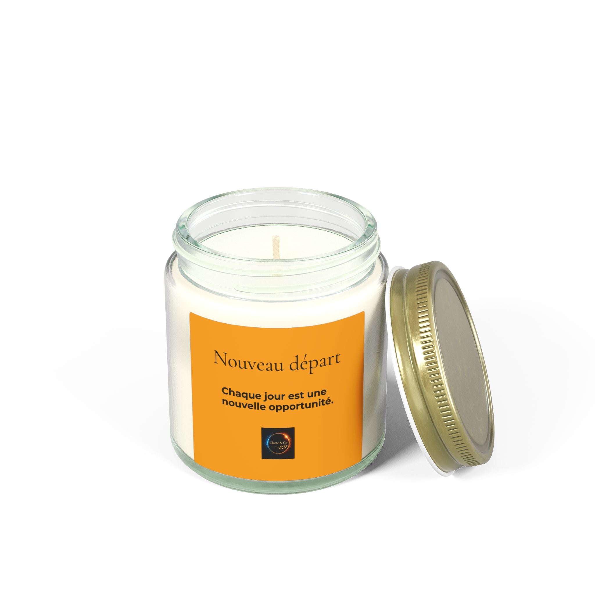 Bougie Nouveau départ - Parfum Mangue Coco