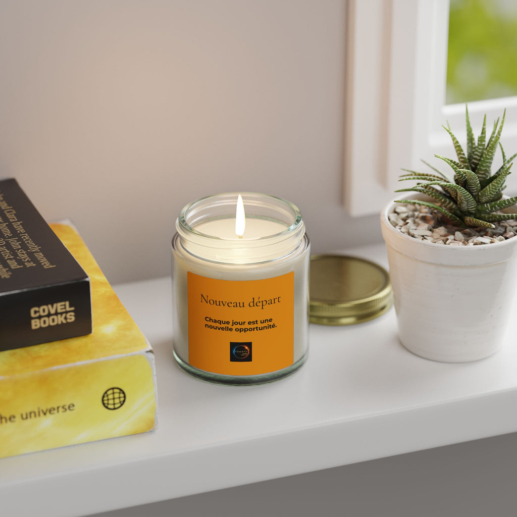 Bougie Nouveau départ - Parfum Mangue Coco