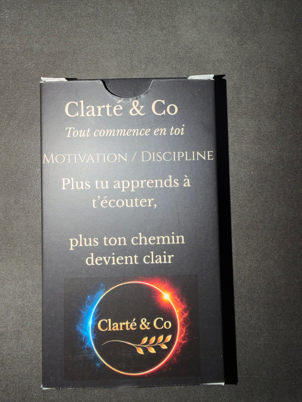 Jeux de société Clarté & Co Thème motivation et discipline