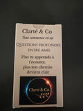 Jeux de société Clarté & Co Thème Questions profondes entre amis