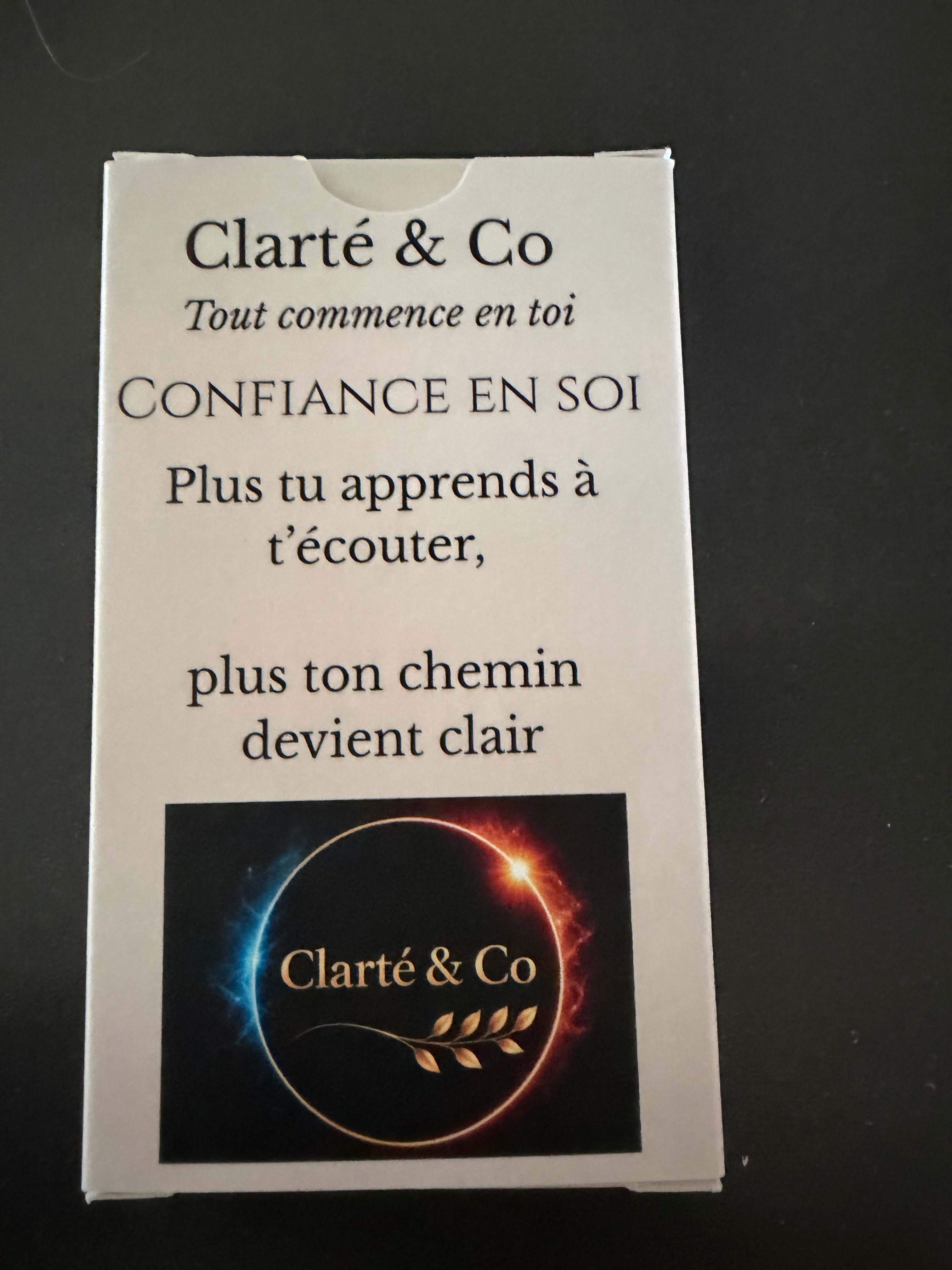 Jeux de société Clarté & Co Thème confiance en soi