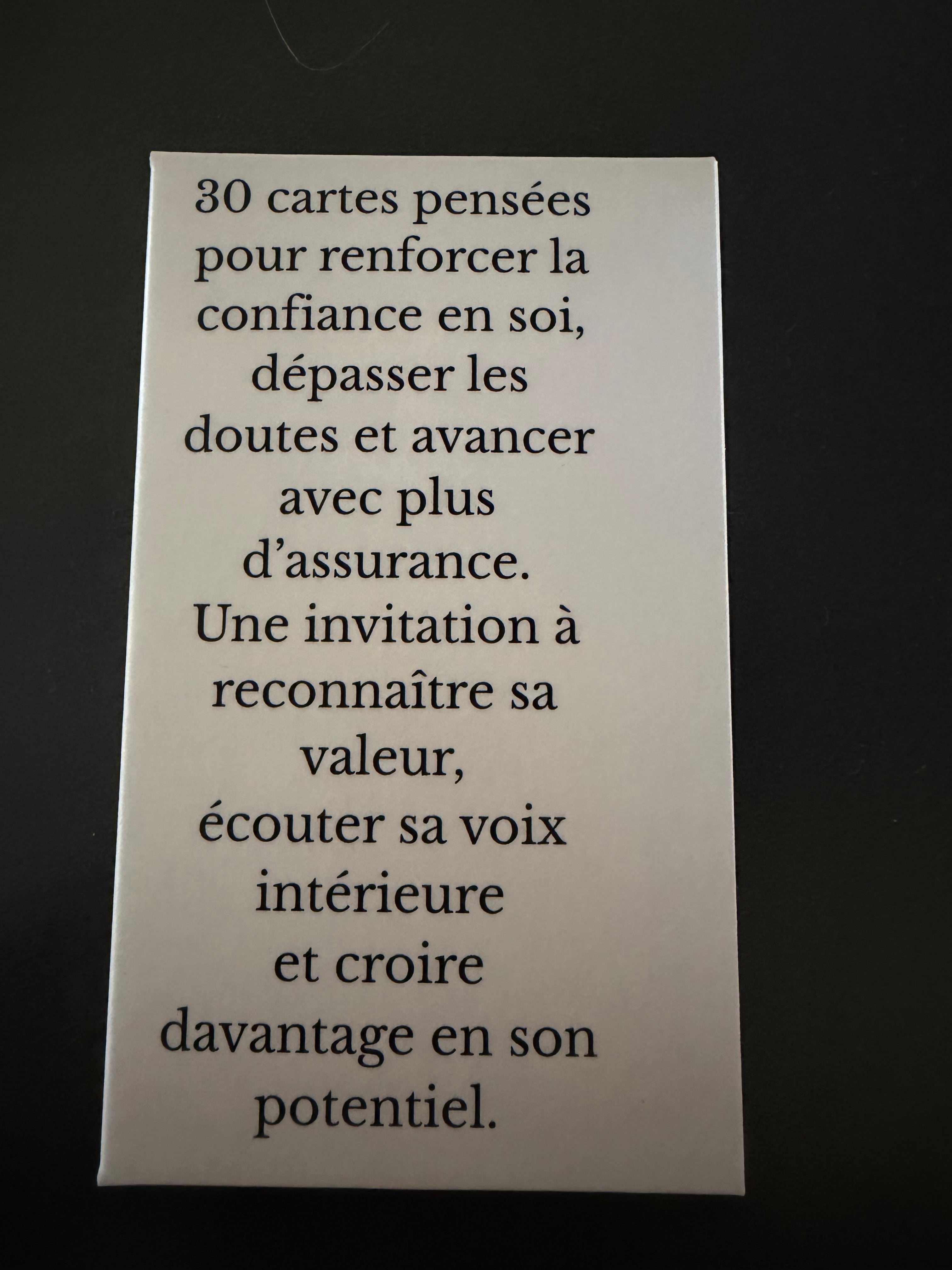 Jeux de société Clarté & Co Thème confiance en soi