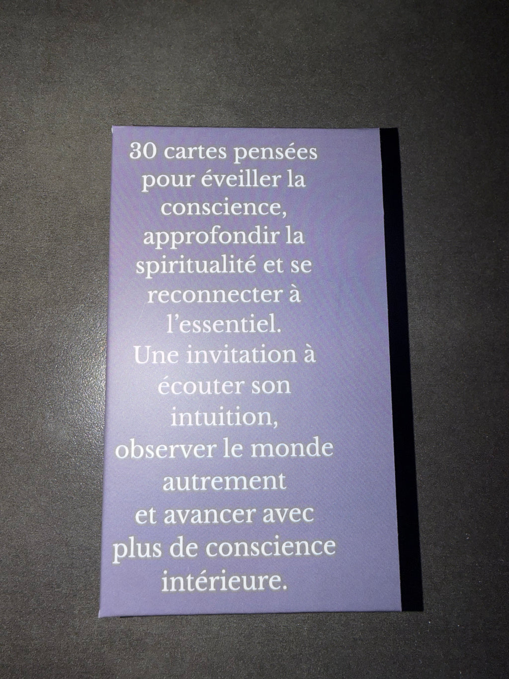 Jeux de société Clarté & Co Thème spiritualité et conscience