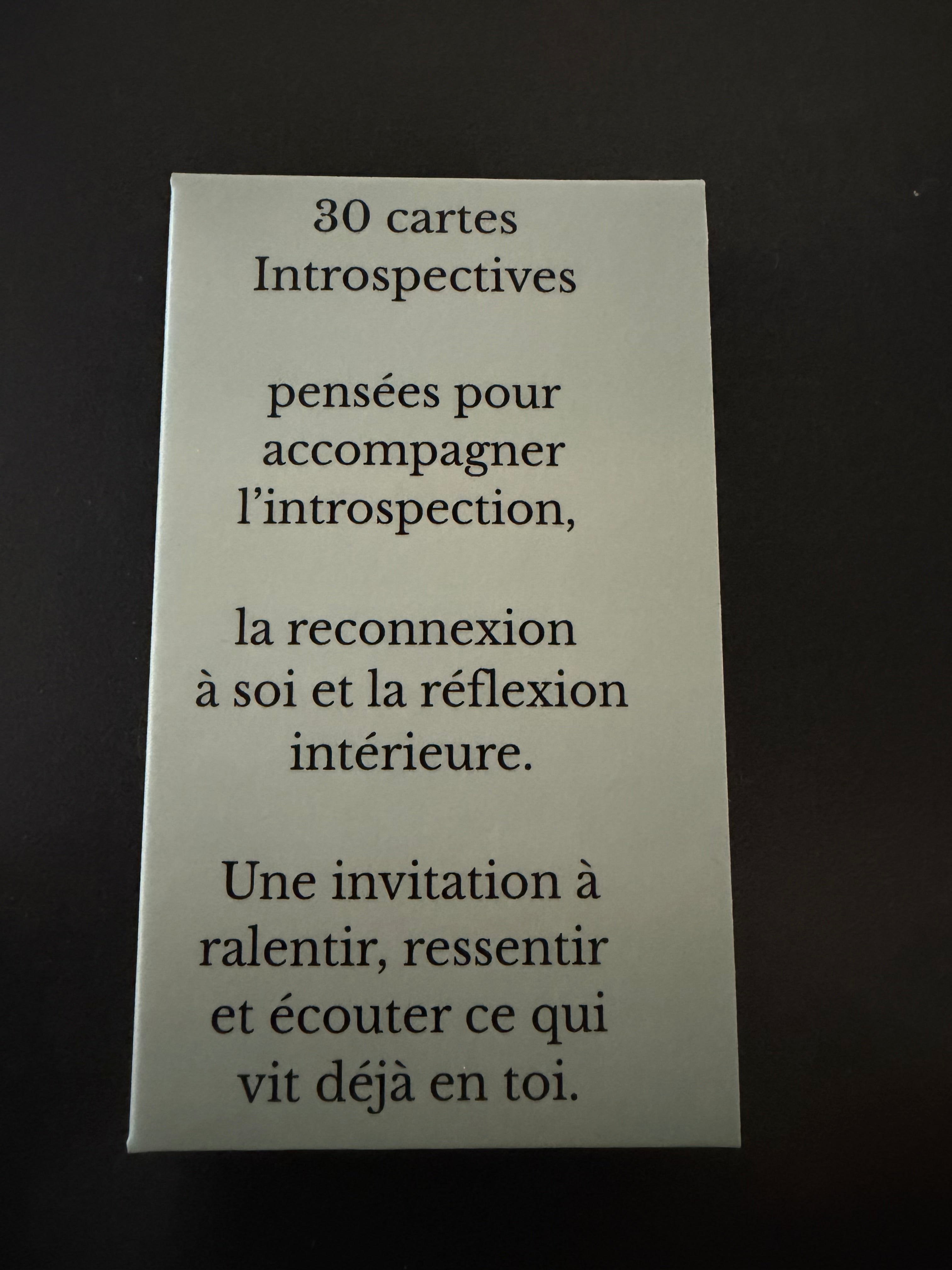 Jeux de société Clarté & Co Thème Introspection
