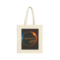 Solar Eclipse Logo Tote Bag | Clarté & Co circular emblem