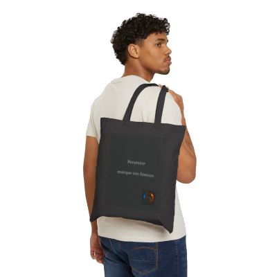 Persevere marque ton histoire Tote Bag | French inspirational text, minimalist design